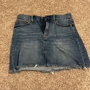 Gap jean skirt